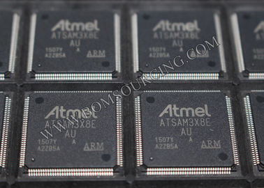 Τριανταδυάμπιτη 512KB μικροελεγκτών atsam3x8ea-Au MCU συσκευασία λάμψης 144LQFP μονάδων